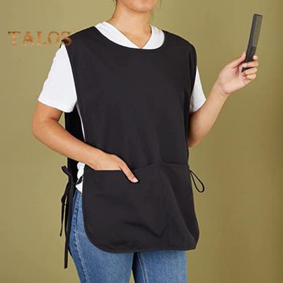 Αδιάβροχη ποδιά τσαγκάρη με 2 βαθιές τσέπες, unisex, καλλιτεχνική μπλούζα για ζωγραφική, καθάρισμα, ανθεκτική ποδιά κουζίνας για καλλιτέχνες και εργασία