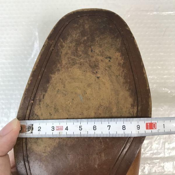 Germany Made/Westland/High Heel Handmade Leather U-Tip Shoes/7.5/26.0/Brown/Business/Dress(USED)