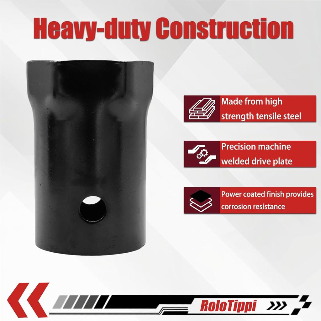 Hub Socket 1/2" Drive 54mm 6 Point Wheel Bearing Locknut Socket for Toyota FJ LN And RN, for Landcruiser Hilux 4x4 Nissan Patrol