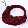 Cloth Lace Wash Face Headwear Female Hair Band Korean Style Hair Band Headdress Wide Edge Headband