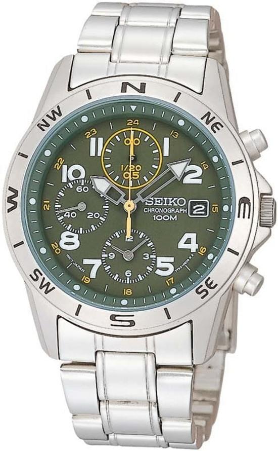 Seiko overseas model quartz chronograph SND377P1.