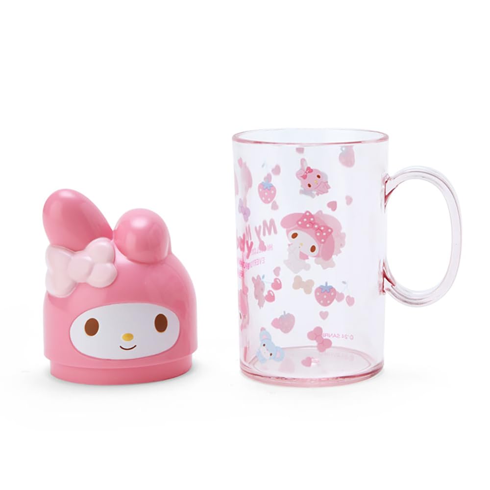 Sanrio My Melody Toothbrush Cup Set x 7 x 5 Character Design SANRIO 983845 & (12 cm) - -