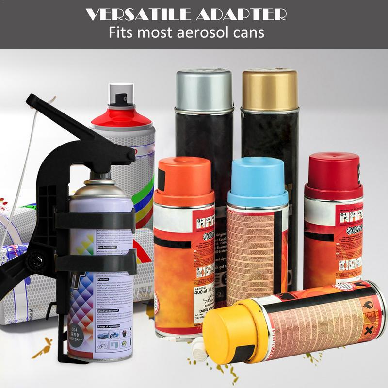Spray Can Extender Adjustment Sprayer Bracket Adaptor  Adjustable Angle Spray Extender Wasp Nest Aerosol Can Extension
