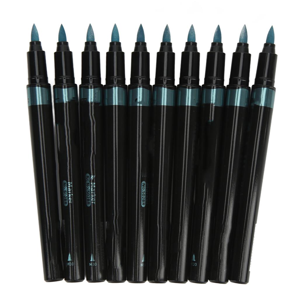 10 Pcs Paint Markers Non Toxic Odorless Metal Paint Water Based Marker Hand Painted DIY Graffiti Pen for Student Gift