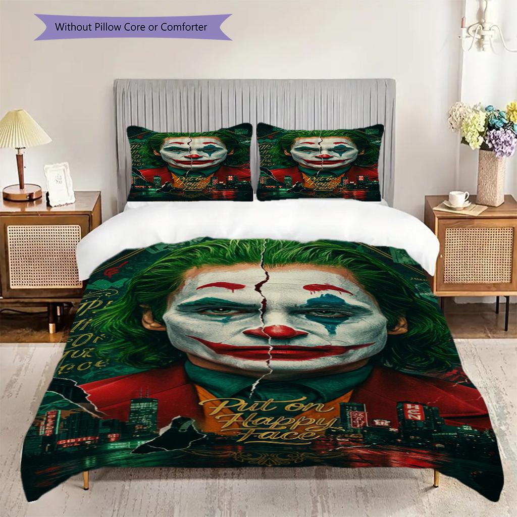 Jokers Dark Comedy Anthology Bedding 1 Duvet Cover 2 Pillowcase Without Core Bedding Set Duvet Cover And Pillowcase Christmas Birthday Gift
