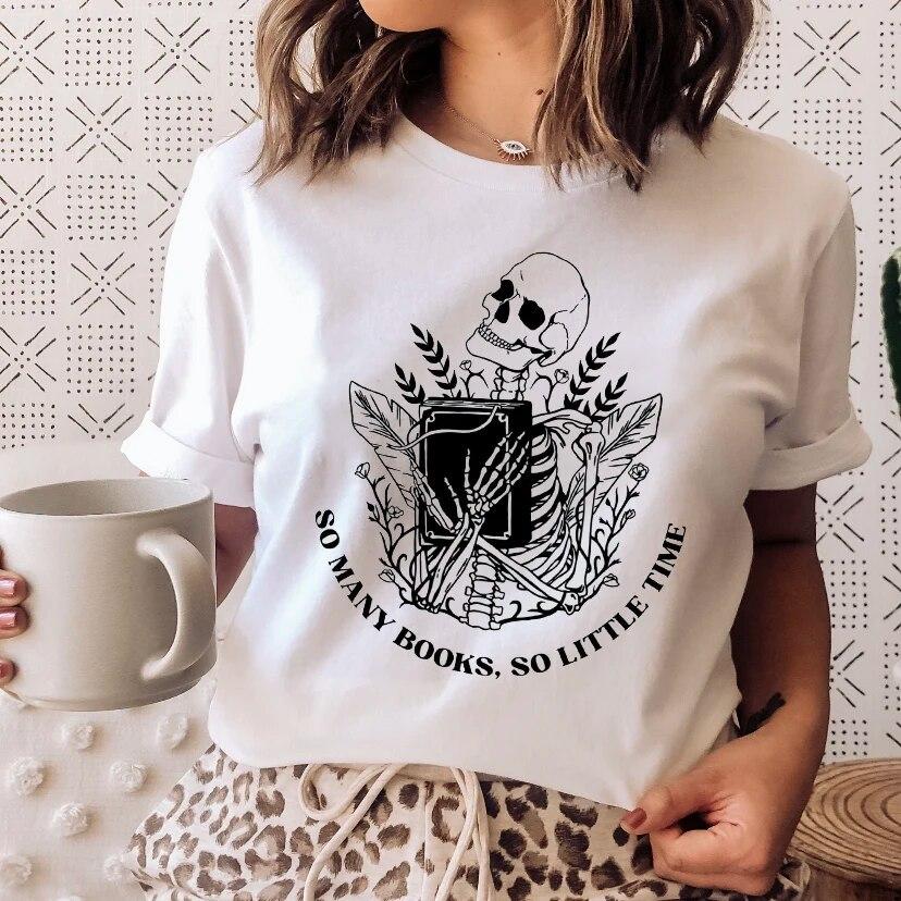 MAGIC FAIRY TALE Summer Woman T Shirt Cute Printing Design Oversized Short Sleeve Comfort Female Tee Gift White Girl Clothes
