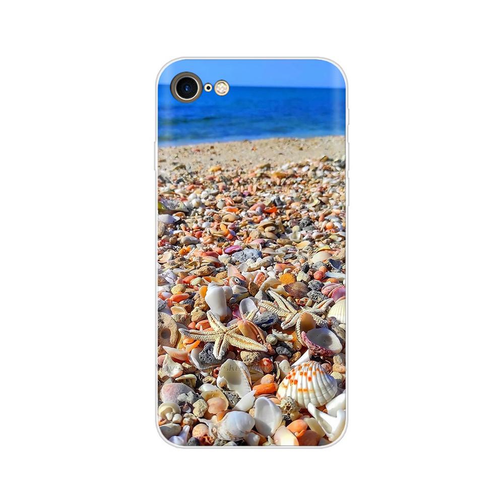 For iPhone SE 2020 Case Fashion Cartoon Soft TPU Back Cover For iPhone SE Clear Silicone Casing Protective Cases For iPhoneSE