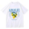 Fashion Amalfi Coast Lemon Tshirt La Dolce Vita Aesthetic T Shirts Short Sleeve Tshirts Unisex Tshirt Unisex Unisex Clothing