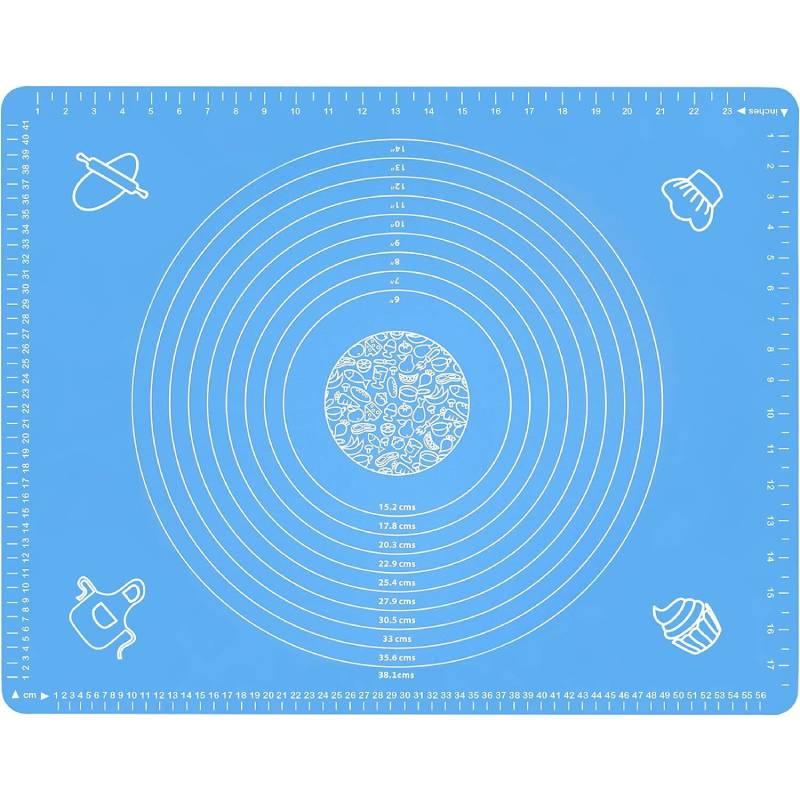 Mat Non Baking Stick Silicone Pastry Kneading Rolling Mat Fondant Cake Dough
