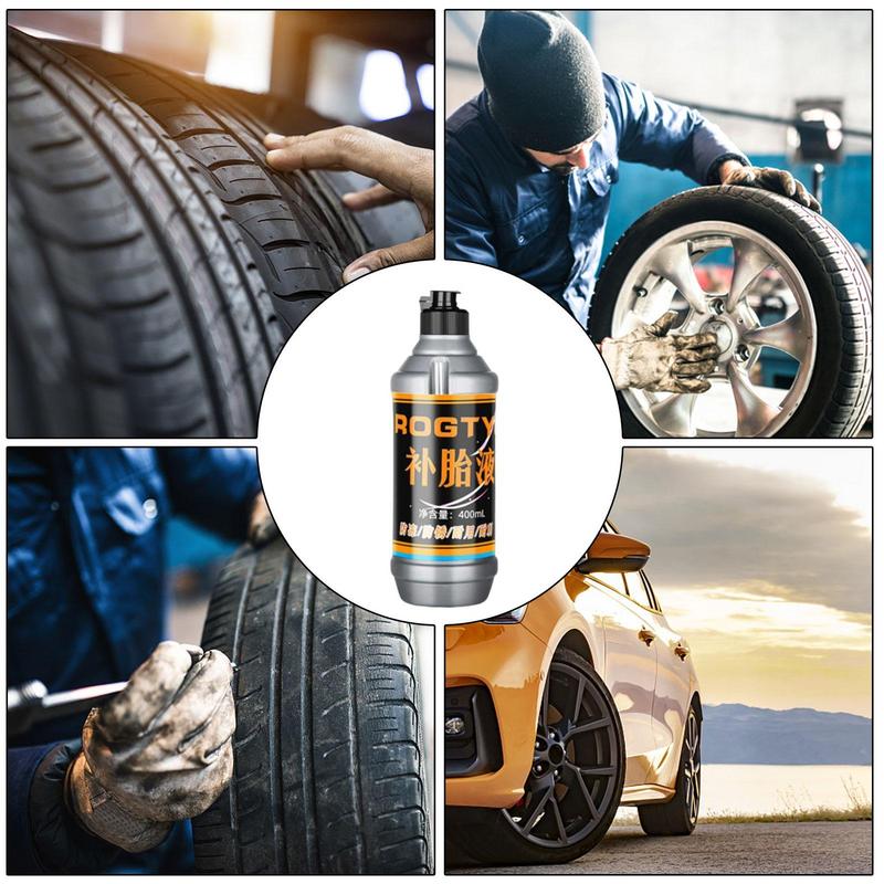 Tire Sealant 400ml Tire Repair Kit Non-destructive Fast Tire Bead Sealer Tire Repair Kit For Small And Medium Wheeled Tools