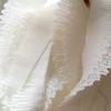 1/2Yard Dress Pleated Polyester Clothing Accessories Lace DIY Hollow Fabric Double Layer Trim Collar