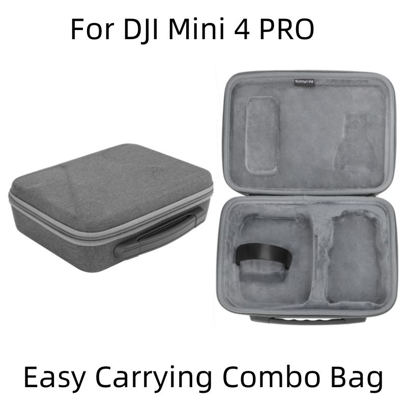 For DJI Mini 4 PRO Drone Body Remote Control Earthquake Protective Storage Bag And Landing Gear Propeller Holder Fixing Accessor