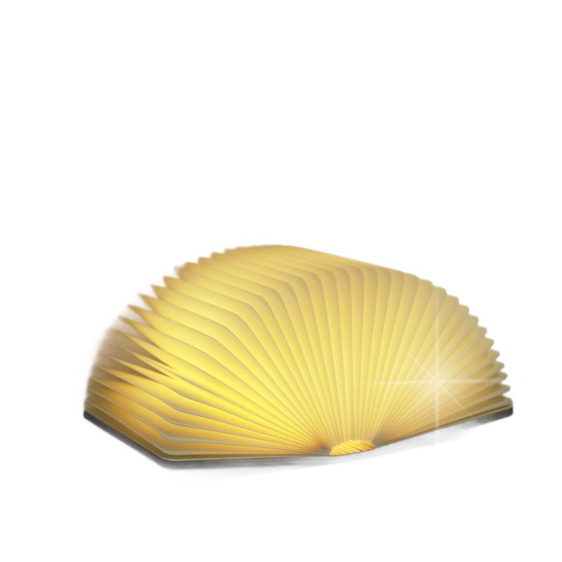 Creative LED Book Night Light, Foldable Glowing Book Lamp, Birthday Gift, Festival Souvenir