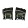 2x Driver Window Switch Button Covers for Left and Right Buttons Caps