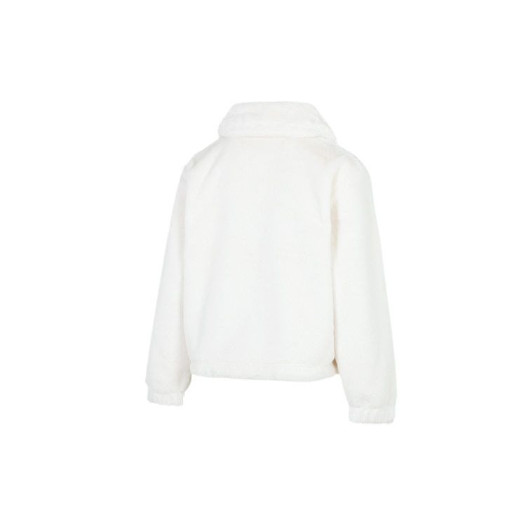 Puma Sports Casual Warm Faux Fur Jacket Women Jacket White 537585-65