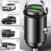 200W Mini Dual Ports USB Car Charger Lighter Fast Charging Car Phone Charger Adapter For IPhone 13 12