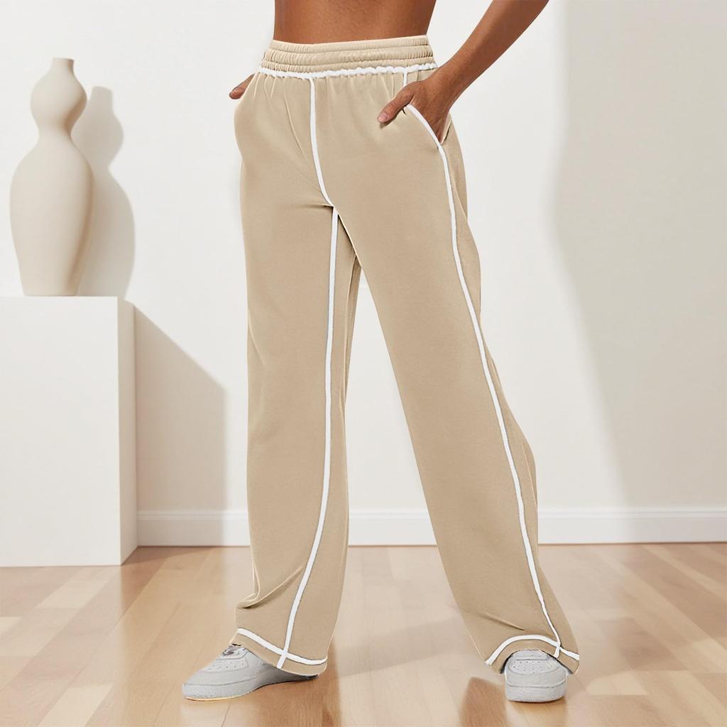 Women's High Waisted Wide Leg Sweatpants Casual Jogger Pants