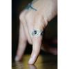 Antique Silver Plated Wrapped Cat Shaped Adjustable Ring