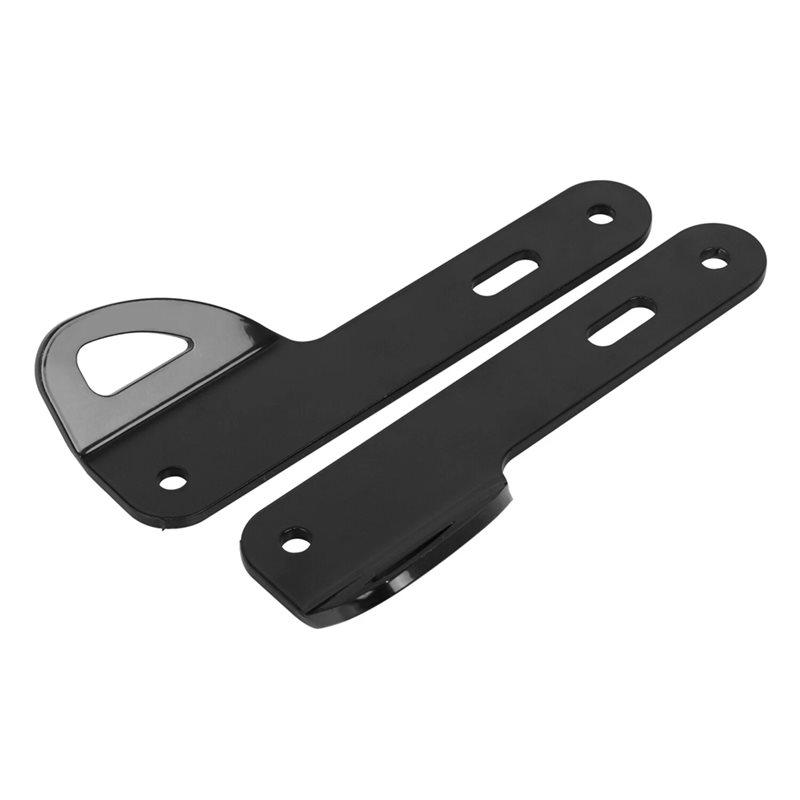 Bracket Kit Tie Down Front End Fork Black Fit For 1993-2026 Electra Glide
