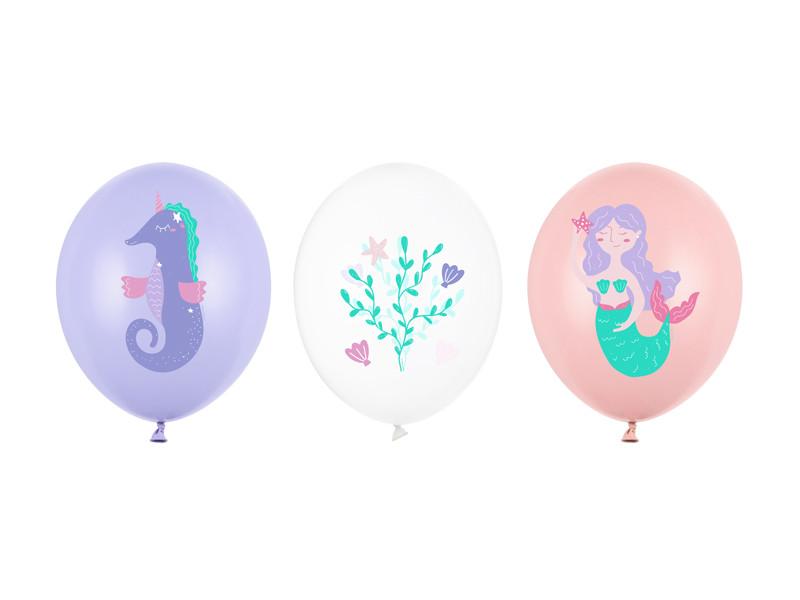 Balony 30 Cm, Morski Świat, Mix (1 Op. / 50 Szt.)