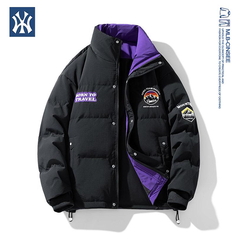 2025 Winter MLB & NY Collab High-Quality Men's American Streetwear Down Jacket
