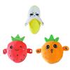 Funny Banana Induction Musical Plush Toy Touch Sensing Piano Beat Rhythm Dual Play Mode Couple Family Party Sensory Game Gift