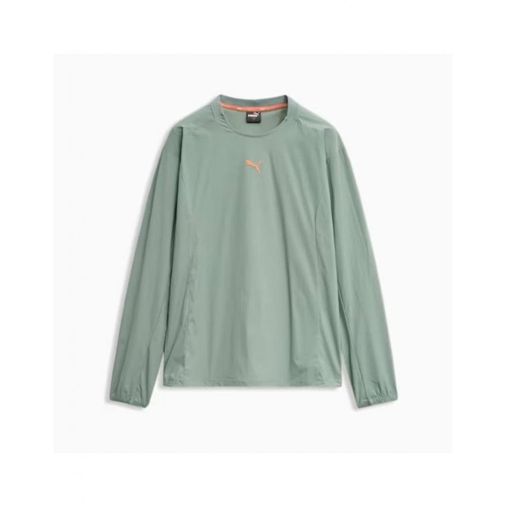 

Puma Men S Functional Active Woven Stretch Crew SweatShirt painted/M