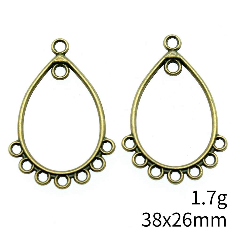 2025 Trend Accesories Water Drop Earring Connector Accessories Parts Ornaments For Home Accessories Parts