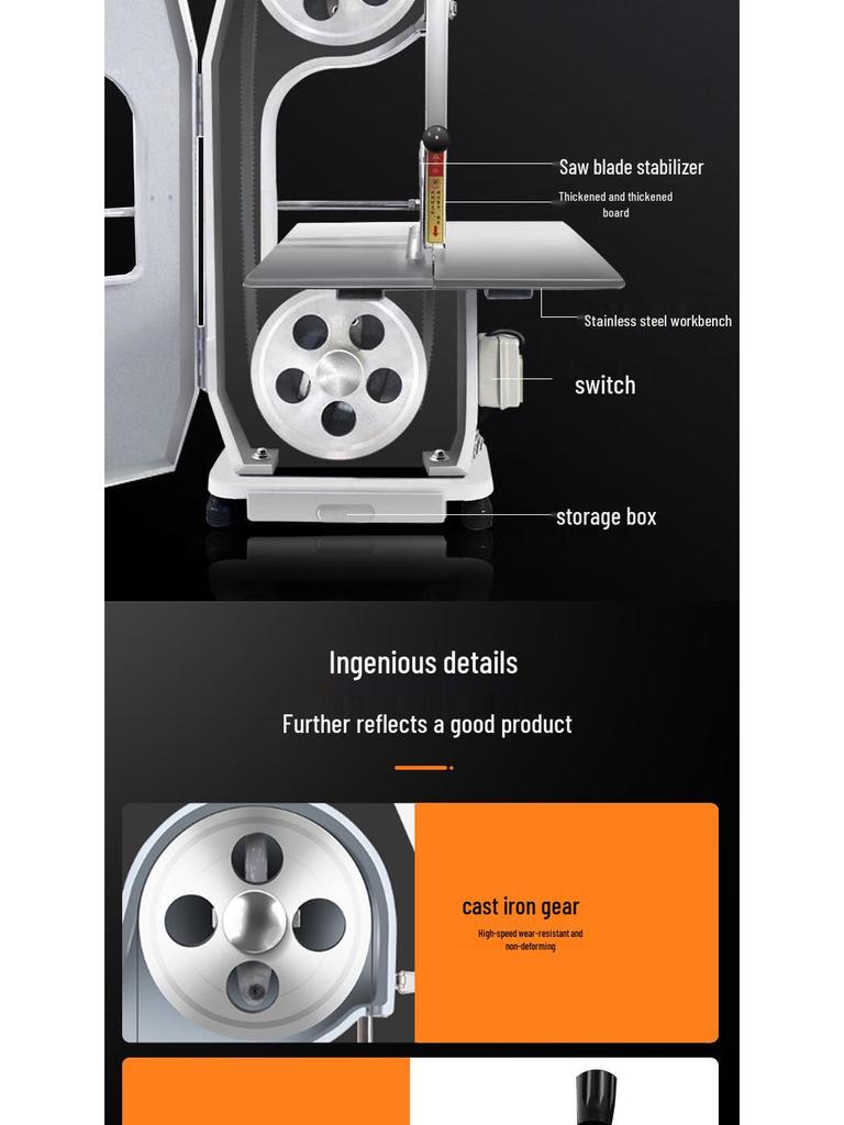 Kelaiheng High-Power Electric Bone Saw & Meat Slicer