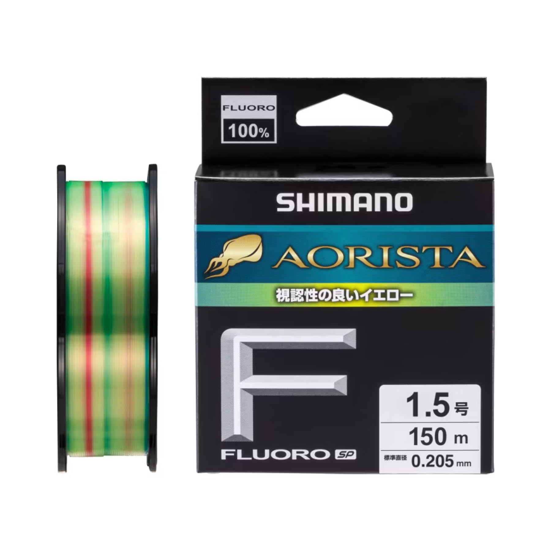 Shimano Aorista Fluoro SP 150m Yellow LB-Y50Z 1.5