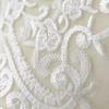 Luxury Cotton Thread Wedding Dress Chest Diy Flower Sticker Handmade Sequins Embroidered Lace Lace Accessories Clothing Decoration
