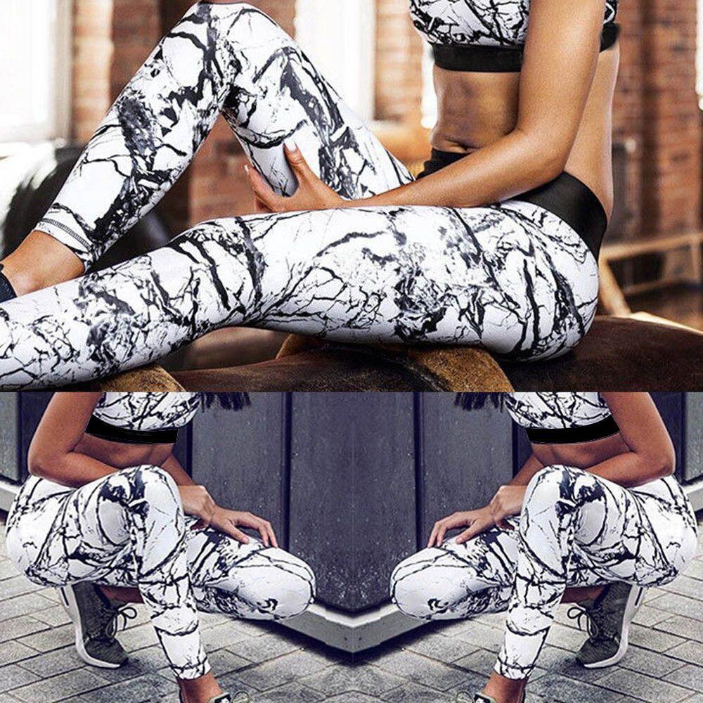 Women Yoga Workout Gym Print Sports Pants Running Leggings With Premium Quality Fabric And Timeless Design For Ultimate Comfort