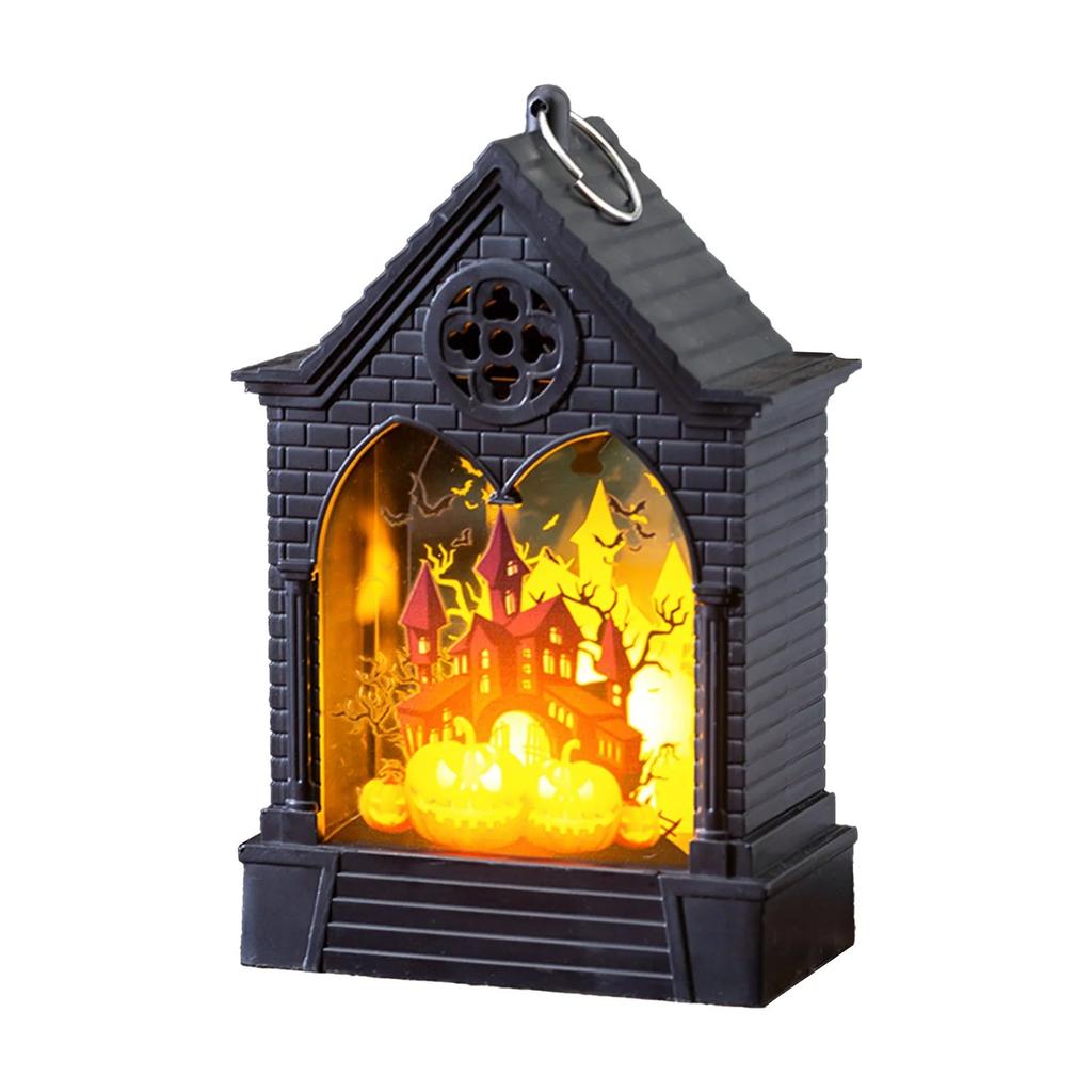 15.1 Inch Halloween Lights With Light Music Flash Ball, Battery Powered Powered Flash Light For Horror Halloween Party Home Table Decoration