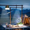 Multi-Functional Rechargeable Solar Camping Lantern with Fan – Long Battery Life for Outdoor & Emergency Use