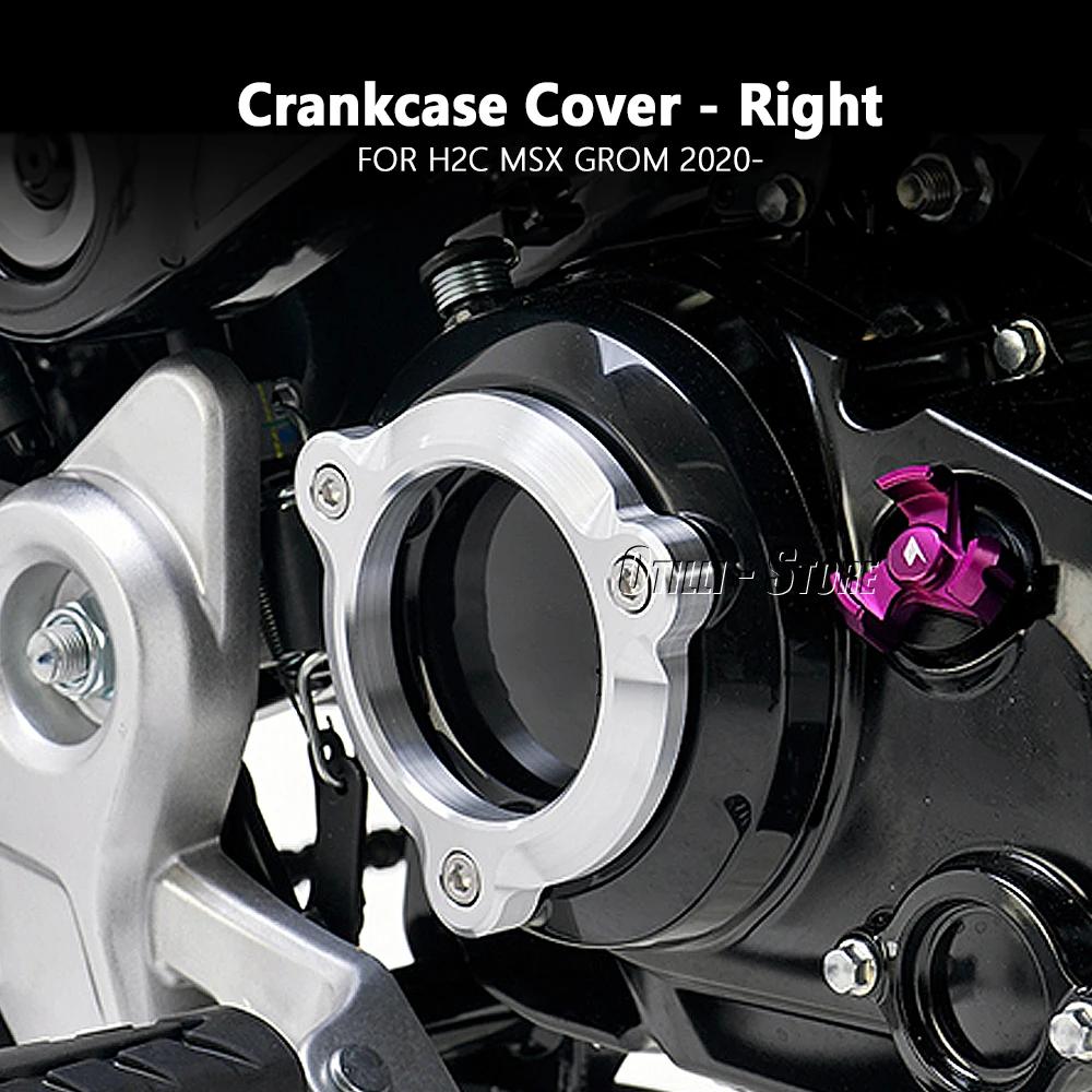 Motorcycle Accessories Engine Stator Crank Case Cover Engine Decorative Cover For Honda H2C Msx Grom 2020 2021 2022 H2C MSX GROM