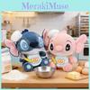 Stitch Koch Plüschtier Cartoon Tier Stofftier Geschenk für Kinder und Jugendliche
