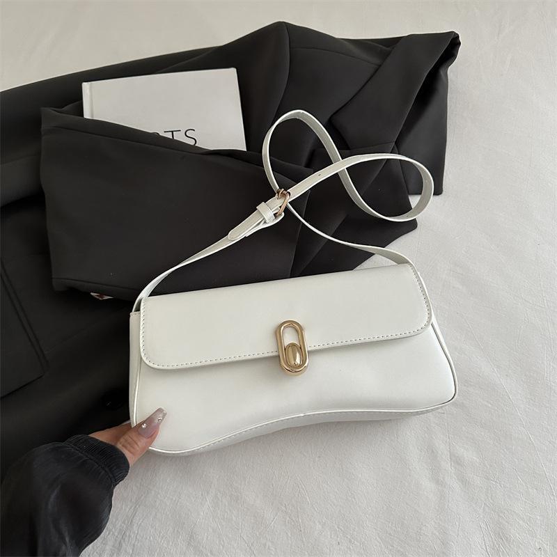 French Personality Trendy Underarm Bag 2025 New Shoulder Bag Fashion Minimalist Style Retro Elegant Foreign Style Handbag