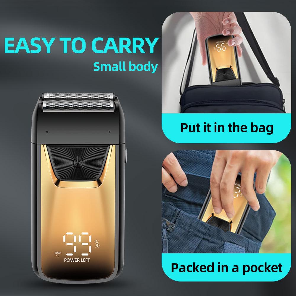 Bald Head Self-Shaving Electric Shaver - Barber's Choice Artifact