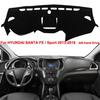 Car Dashboard Cover Dash Dashboard Mat Fit for HYUNDAI SANTA FE/Sport 2013-2018