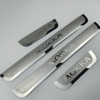 Für Mokka Vauxhall Mokka X 2012-2020 Einstiegsleisten Schmutzfänger Schutz Edelstahl Trittpedal Aufkleber Auto Styling Zubehör