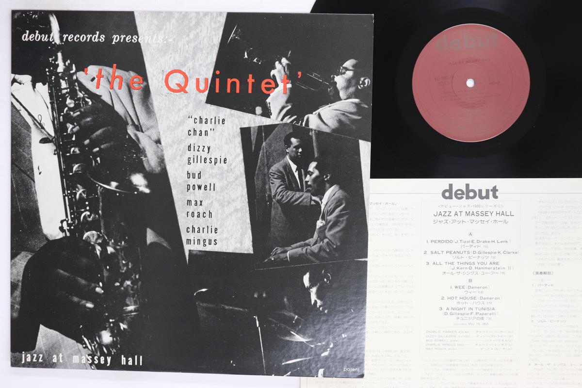

Виниловая пластинка QUINTET Jazz At Massey Hall VIJ5001M DEBUT 1976 Япония Джаз Б/у