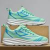 Large Size Sports Shoes Men's Summer Mesh Breathable and Lightweight Running Shoes Couple's Soft-soled Shock-absorbing Outdoor Casual Shoes Men