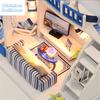 DIY Miniature Dollhouse Furniture Sea Creative Room Decorate Craft Gifts