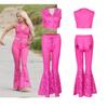 Trendiges Barbie Ken Filmcharakter Cosplay Outfit Polyester, Personalisierte Streetwear, In Mehreren Größen Erhältlich