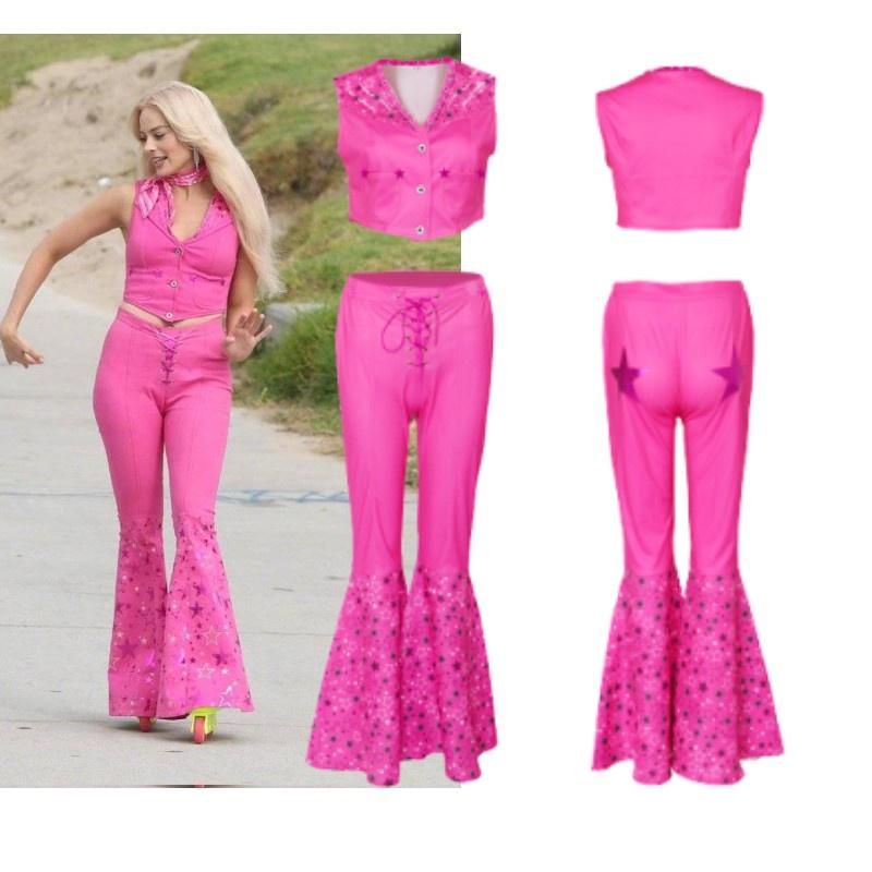 Trendiges Barbie Ken Filmcharakter Cosplay Outfit Polyester, Personalisierte Streetwear, In Mehreren Größen Erhältlich