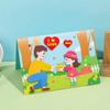 Nuanzhiyuan Father's Day 3D DIY Coloring Greeting Card Set