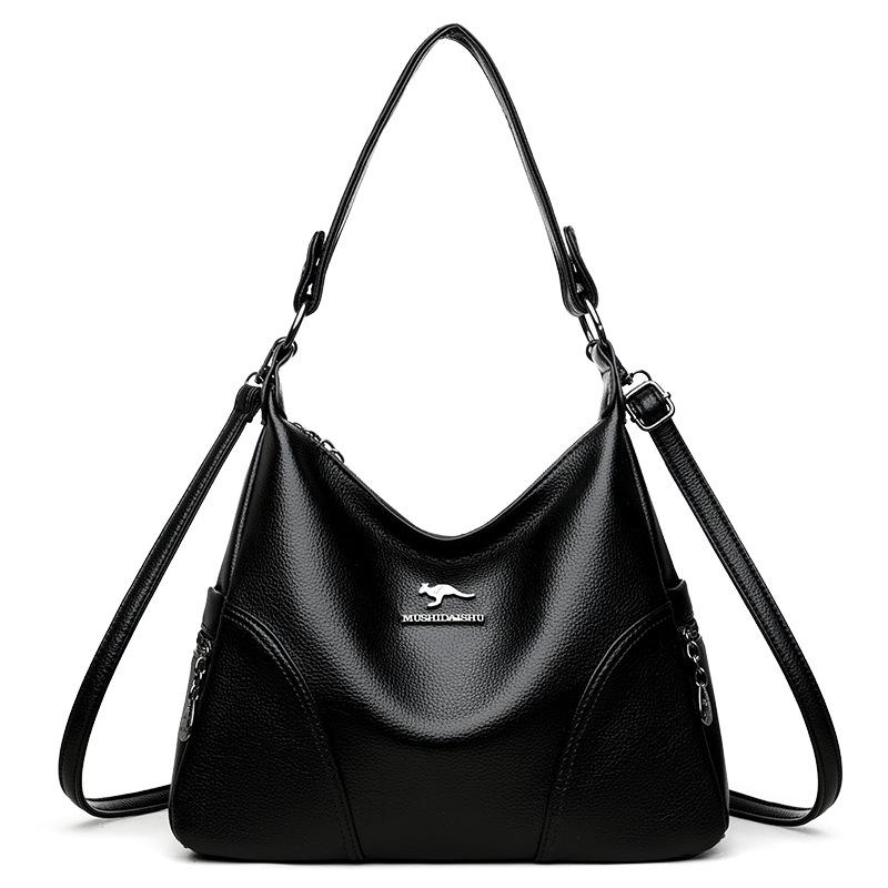 Naiste Crossbody kott, Emme kott, Käekott, Moodne suure mahutavusega pehme nahast ülakehakott