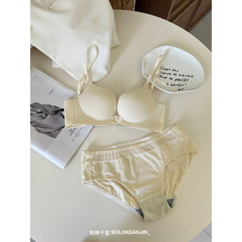 2 Sexy beautiful back artifact front buckle without steel ring underwear women gather one dress and wear more breast bras