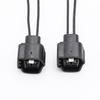 Pair Fog Light Connector Pigtail Plug 2-Pin for 2005-2006 Jeep Wrangler TJ LJ