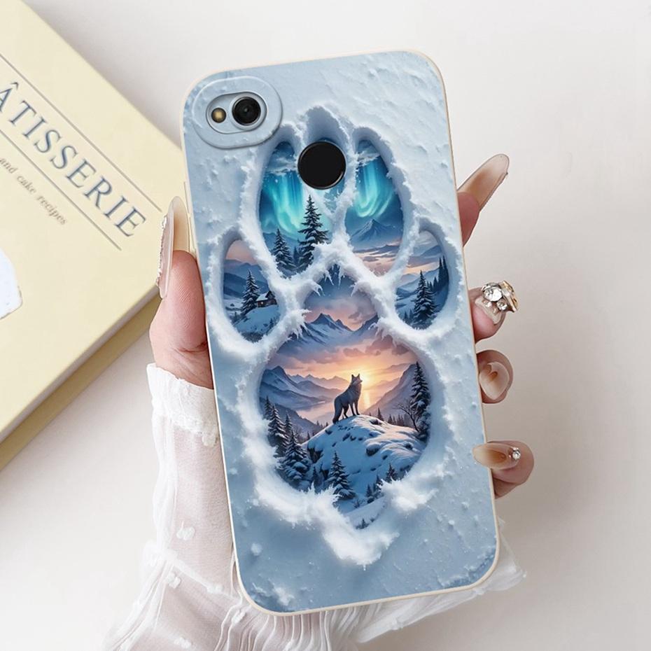 Fashion Painting Phone Case For Xiaomi Redmi 4X 4A Soft Silicone Shockproof Cover For Redmi4A Redmi4X Cases Bumpers
